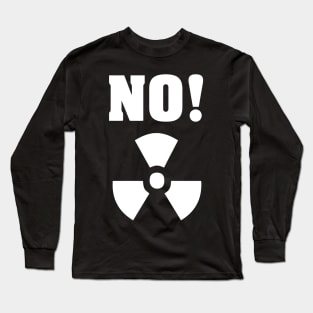 No Nuclear Power Long Sleeve T-Shirt